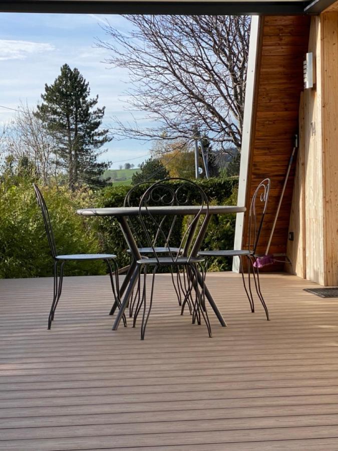 Au-Doux-Altic Chalet Romantique Avec Jacuzzi Et Sauna Metabief Exterior photo